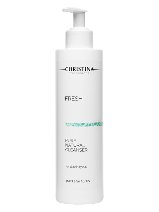 Натуральный очищающий гель для всех типов кожи / Pure & Natural Cleanser, Fresh, Christina (Кристина) - 300 мл