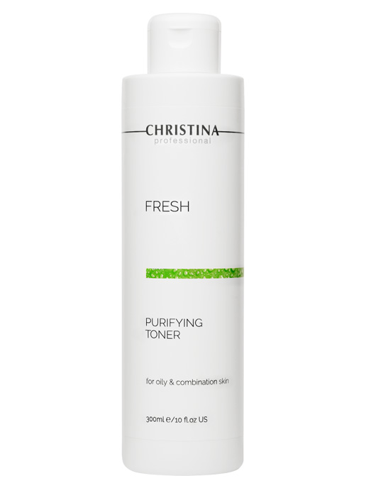 Очищающий тоник для жирной кожи / Purifying Toner for oily skin, Fresh, Christina (Кристина) - 300 мл