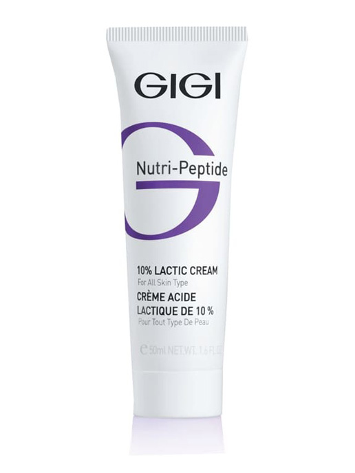 Крем пептидный увлажняющий с 10% молочной кислотой / 10% Lactic cream, Nutri-Peptide, GiGi (Джи Джи) - 50 мл