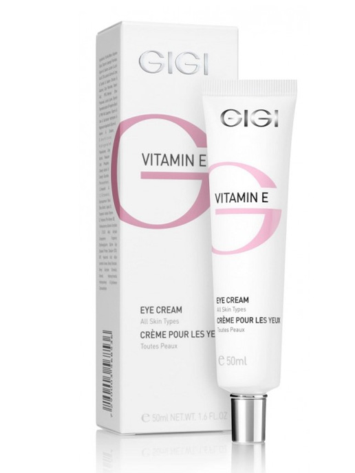 Крем для век / Eye Cream, Vitamin E, GiGi (Джи Джи) - 50 мл